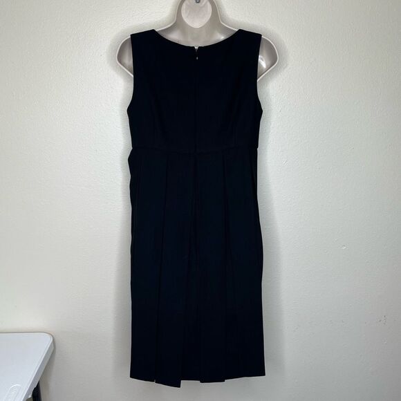 Cabi Flapper Empire Waist Black Sleeveless Car Wash Shift Dress 236 Women Size 4 - Picture 8 of 16